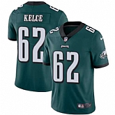 Nike Philadelphia Eagles #62 Jason Kelce Midnight Green Team Color NFL Vapor Untouchable Limited Jersey,baseball caps,new era cap wholesale,wholesale hats